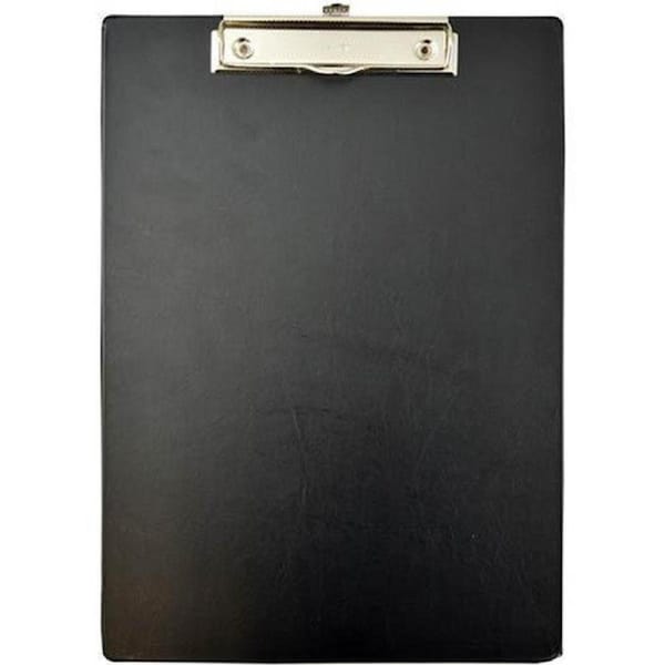 Bantex Clipboard A4 Black Bulk Pack of 10