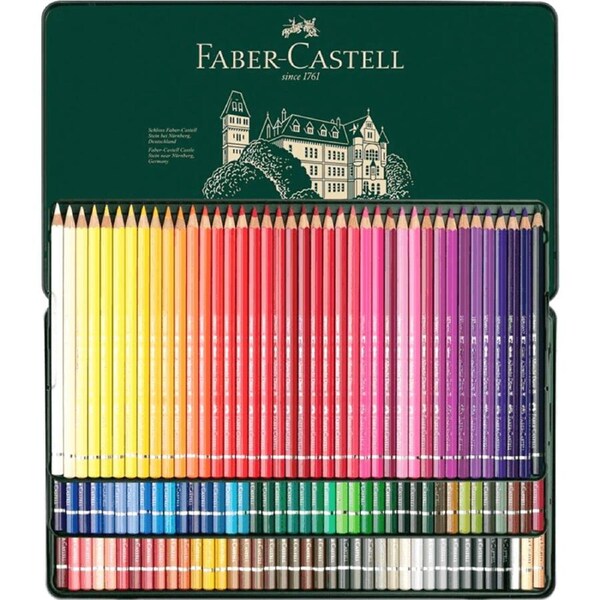 120 Faber-Castell Watercolour Albrecht Durer Colour Pencils Tin Artists