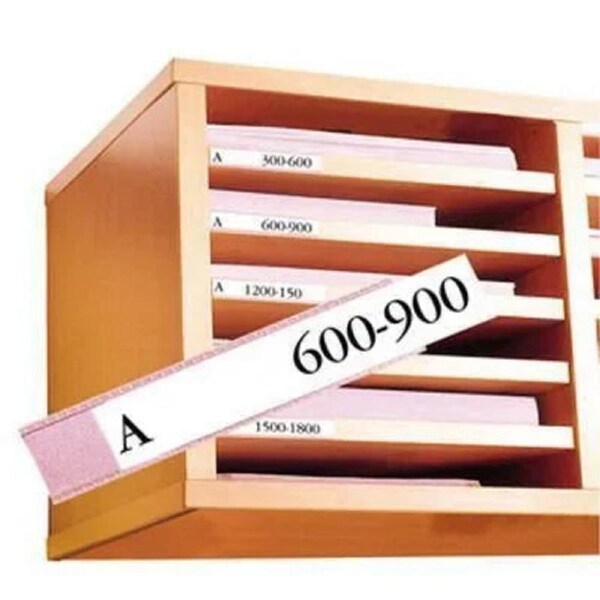 3L 7530-100 Shelf Label Holders 30x150mm Pack 100