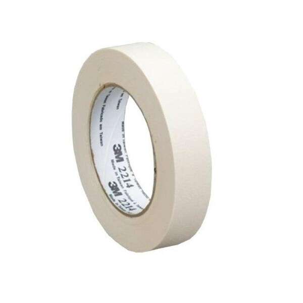 3M 2214 Premium Masking Tape 36mmx50m Beige Box 24 Rolls