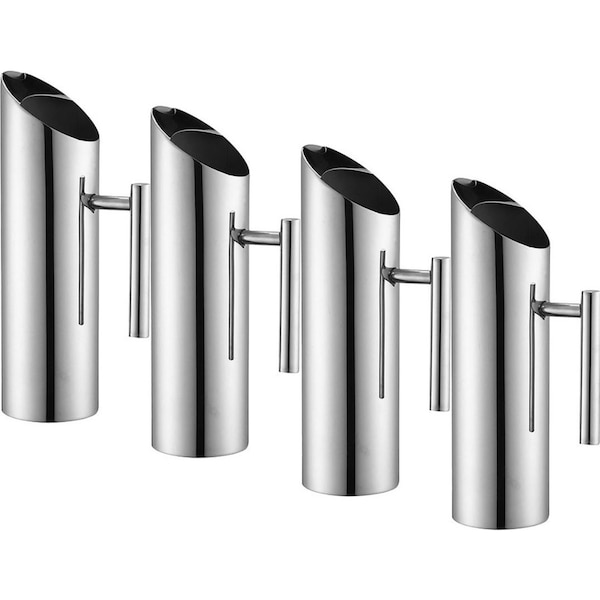 4x Connoisseur Water Pitcher Jug Stainless Steel 1.5 Litre