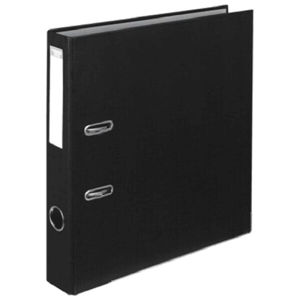 5x Colourhide Half Lever Arch File A4 Black