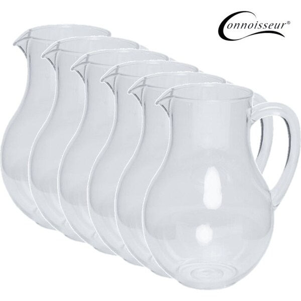 Connoisseur Jug Polycarbonate 2.2 Litre BULK Pack 6