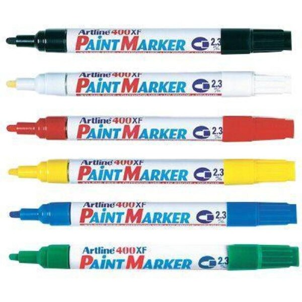 Artline 400 Paint Marker Bullet 2.3 Assorted Box 12