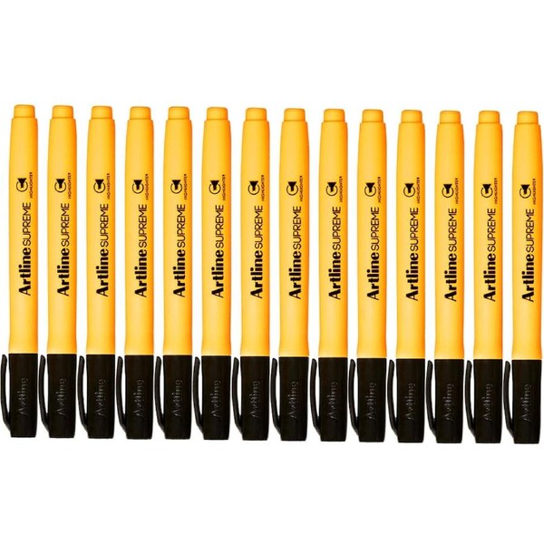 Artline Supreme Highlighter Orange Box 12
