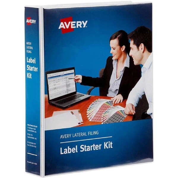 Avery 43399 Label Starter Kit C2000 72 Label