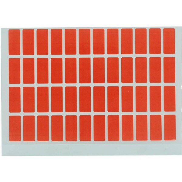 Avery 44544 Label Block Colour 19x42mm Orange Pack 240