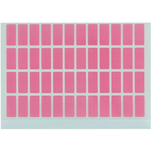 Avery 44545 Label Block Colour 19x42mm Pink Pack 240