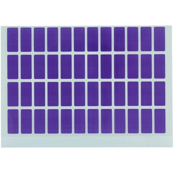 Avery 44546 Label Block Colour 19x42mm Purple Pack 240