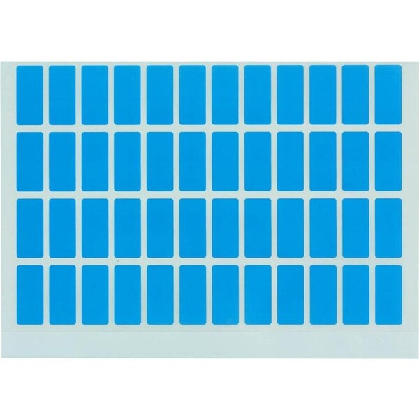 Avery 44549 Label Block Colour 19x42mm Light Blue Pack 240