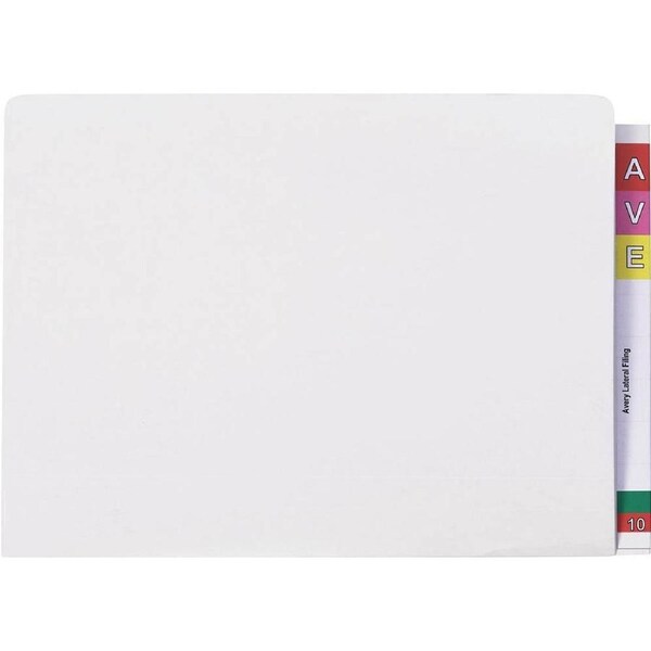 Avery 46501 Lateral File Foolscap White Pack 15