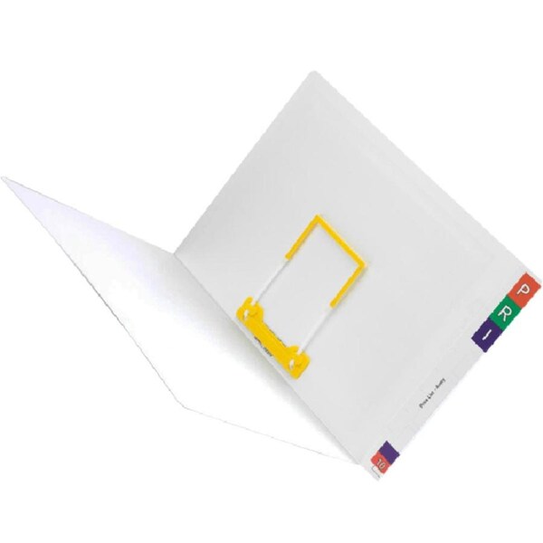 Avery 46510 Lateral File With Tubeclip Foolscap White Box 100 Expandable