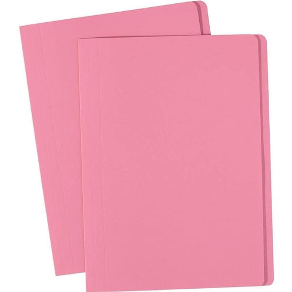 Avery 81552 Manilla Folder File Foolscap Pink Box 100