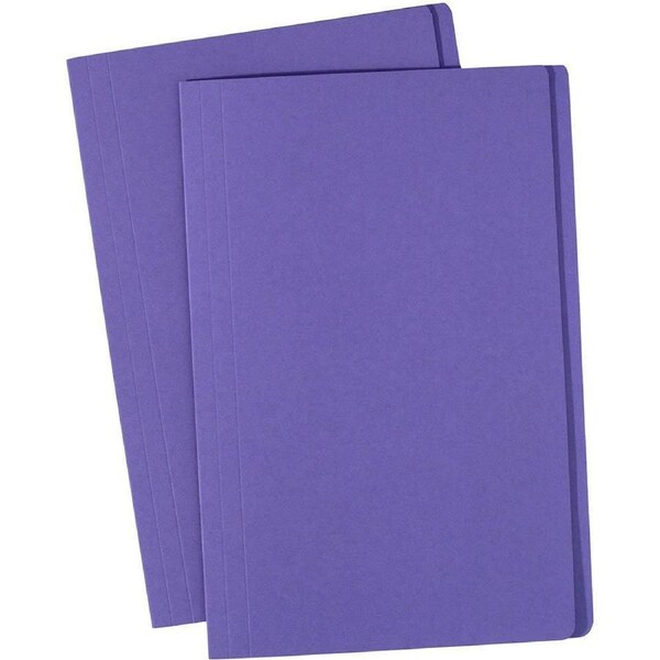 Avery 81592 Manilla Folders File Foolscap Purple Box 100