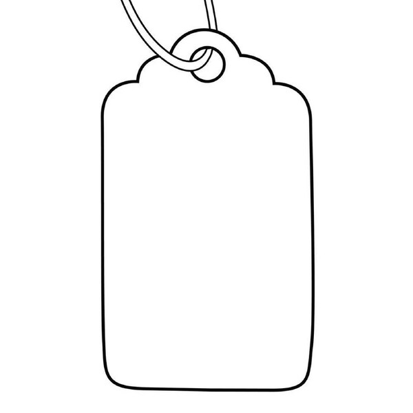 Avery 993621 Merchandise Tags Size 21AH 21x13mm White Box 1000