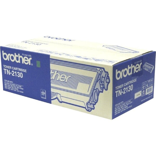 Brother TN-2130 Toner Ink Cartridge Black Genuine Original TN2130