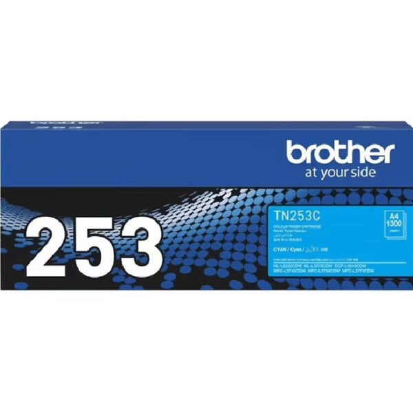 Brother TN253 Ink Toner Cartridge Cyan TN-253C HLL3230CDW/HLL3270CDW/MFCL3745CDW/MFCL3770CDW