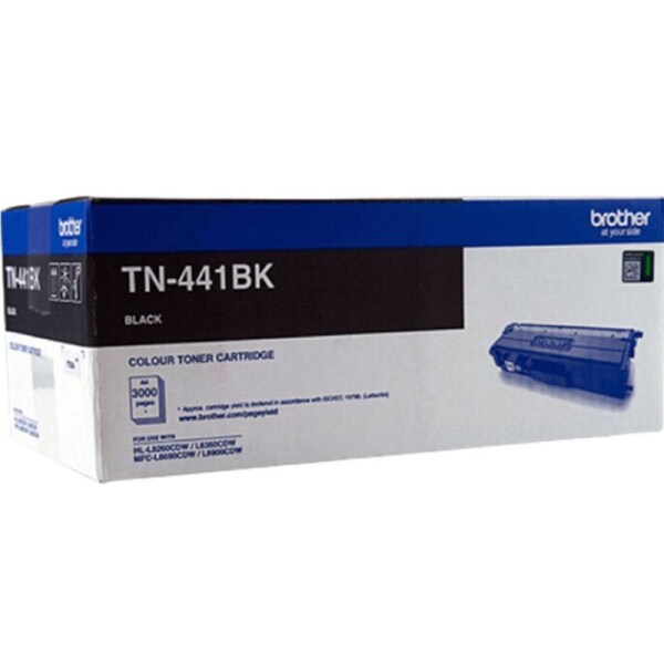 Brother TN-441BK Toner Ink Cartridge Black TN441 Genuine Original