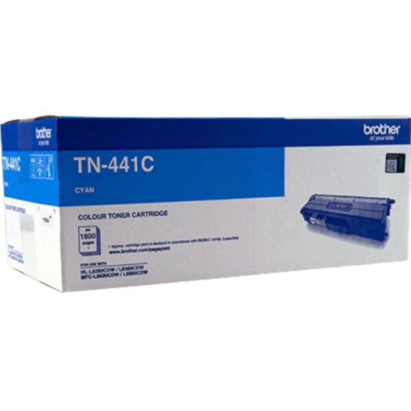 Brother TN-441C Toner Ink Cartridge Cyan TN441 Genuine Original
