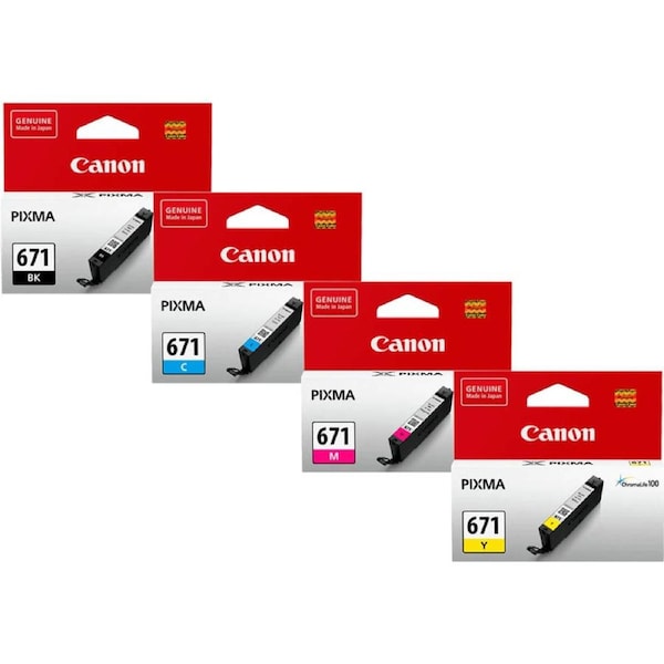 Canon Cli671 Ink Cartridge Value Pack