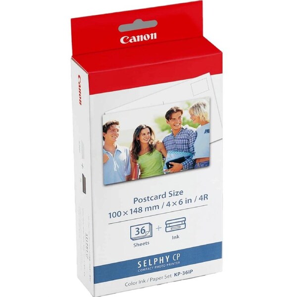 Canon KP36IP Ink Cartridge Paper Set Value Pack