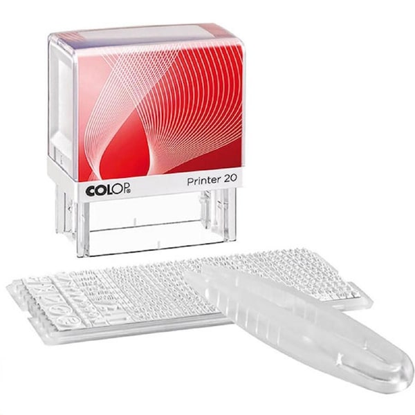 Colop P20 Do It Yourself Stamp Set Black