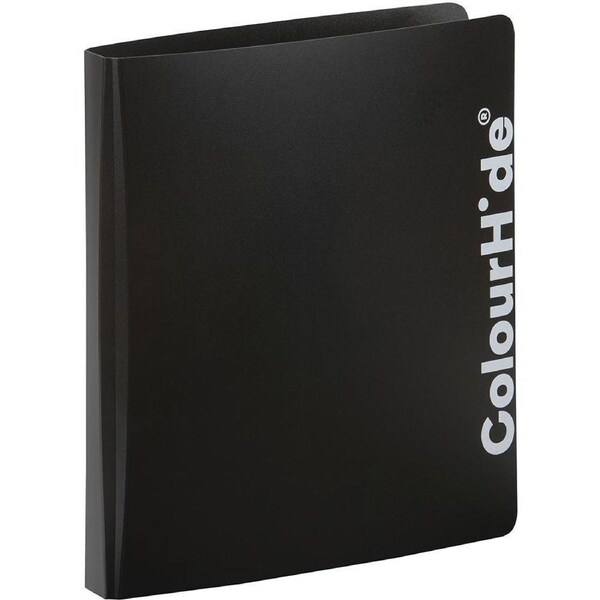 Colourhide Ring Binder PP 2D 25mm A4 Black Box 12 Folder