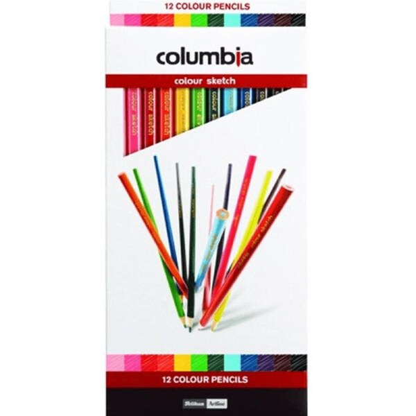 Columbia Coloured Pencils Colorsketch Pack 12 Set