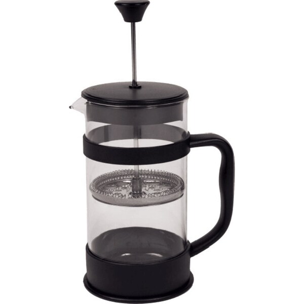 Connoisseur Coffee/Tea Plunger 8 Cup 1L 98x180mm Black/Clear