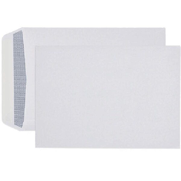Cumberland C4 A4 Envelopes Plain Face Secretive Strip Seal White Box 250