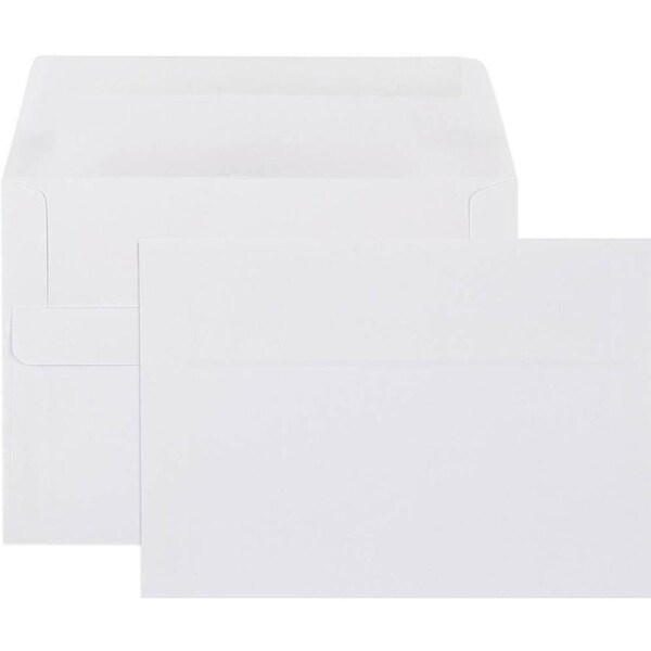 Cumberland C6 Envelopes Plain Self Seal 80GSM 114x162mm White Box 500
