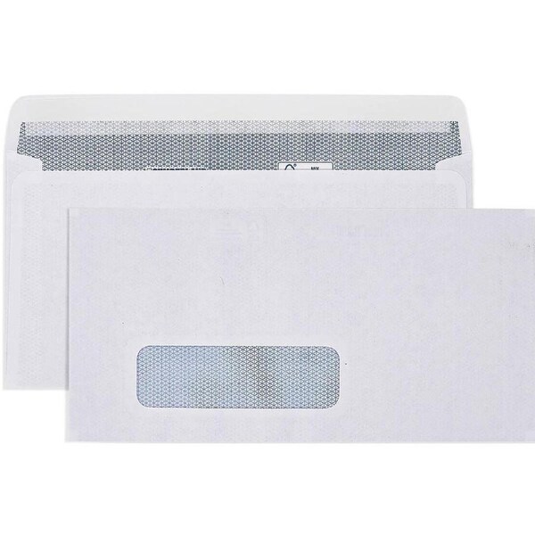 Cumberland DL Laser Envelopes Window Secretive 110x220mm White Box 500