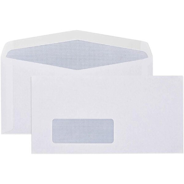 Cumberland DLX Envelopes Windowface Secretive Barcode Lick Stick 80GSM 120x235mm White Box 500