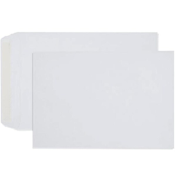 Cumberland Envelopes Pocket Heavy Strip Seal 405x305mm White Box 250
