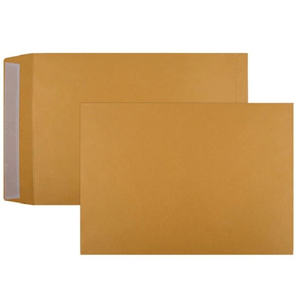 Cumberland Envelopes Pocket Strip Seal 85GSM 353x250mm Gold Box 250