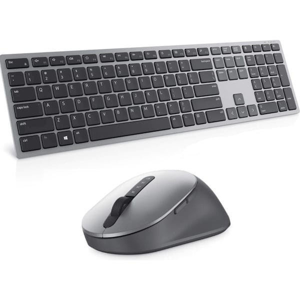 Dell Premier Multi-Device Wireless Advanced Keyboard Mouse Set Full Size KM7321W