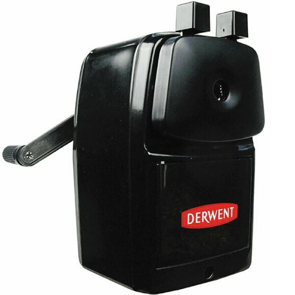 Derwent Helical Super Point Pencil Sharpener + Desk Clamp