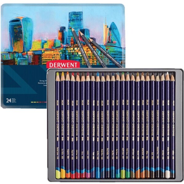 Derwent Procolour Pencil Assorted Tin 24