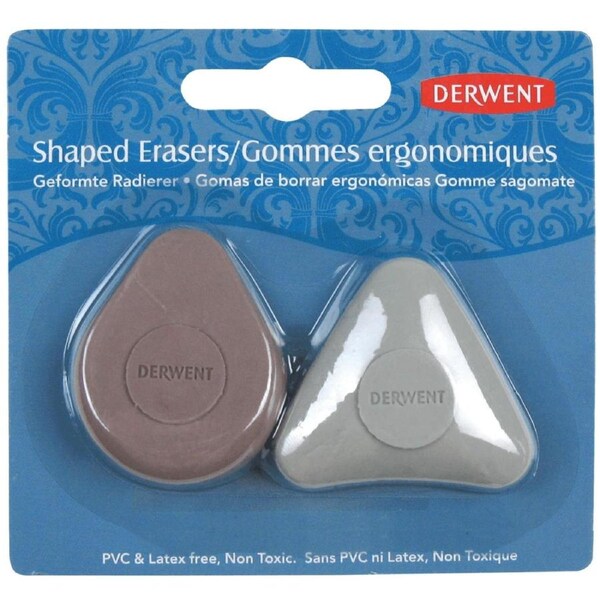 Derwent Shaped Eraser Art Ergonomic