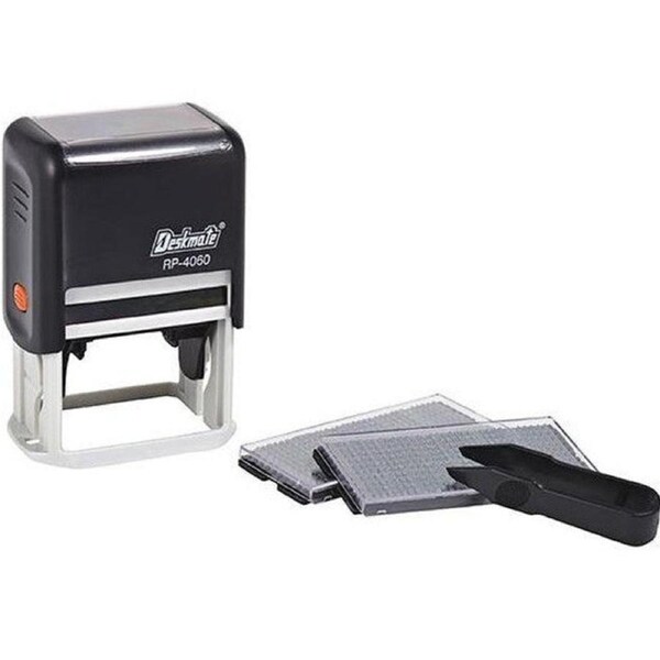 Deskmate Diy Dater Stamp Kit 4mm Fixed Rib Platen