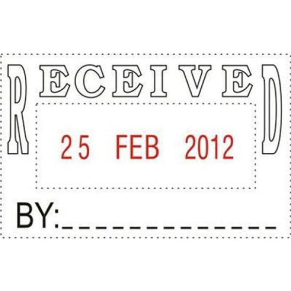 Deskmate Self-Inking Dater Received