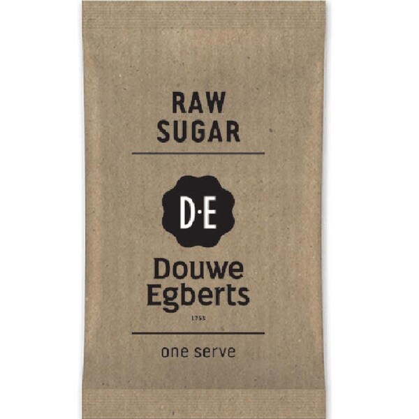 Douwe Egberts Single Serve Sachet Raw Sugar 3G Pack 2000