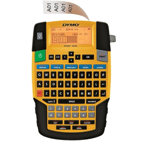 Dymo Rhino Industrial 4200 Label Maker PL150 Labeller Machine Printer