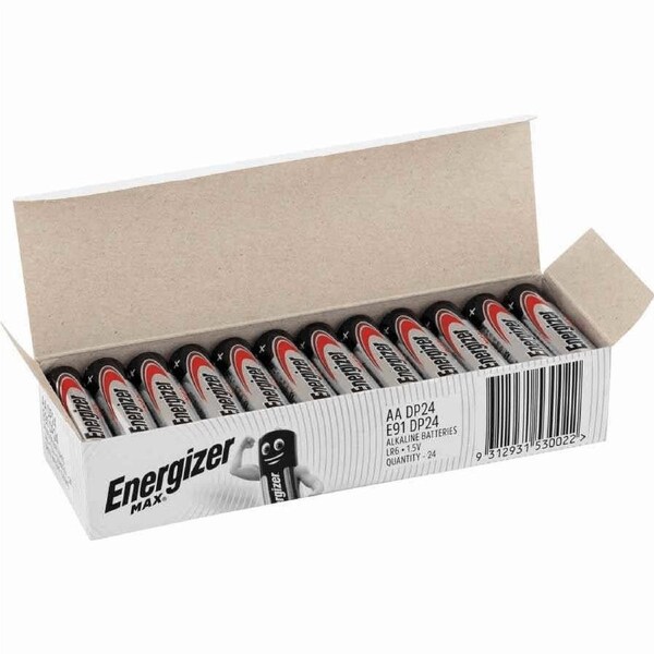 Energizer Max AA Batteries Box 12 Bulk