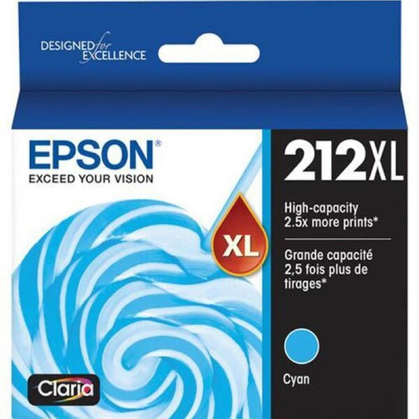 Epson 212XL Ink Cartridge High Yield Cyan C13T02X292