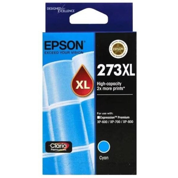 Epson 273XL Ink Cartridge High Yield Cyan