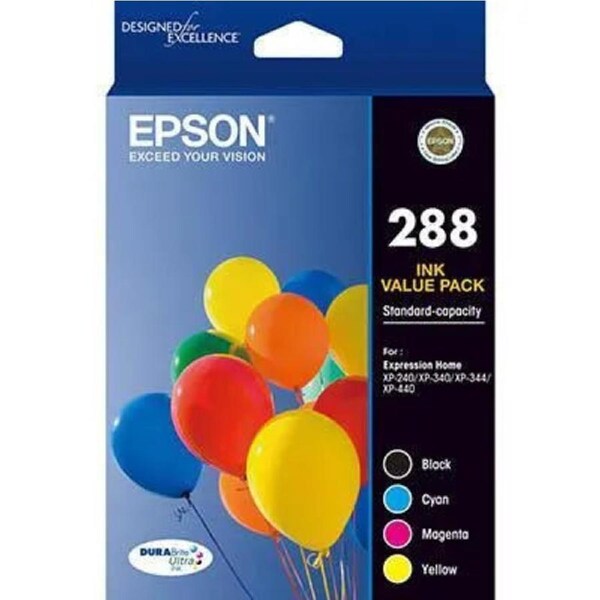 Epson No.288 Ink Cartridge Cyan/Magenta/Yellow/Black