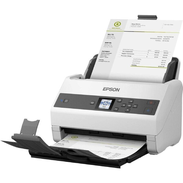 Epson WorkForce DS-870 A4 Document Scanner 65PPM 100 Sheet ADF