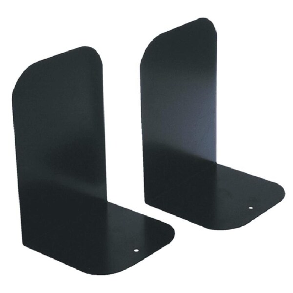 Esselte Elements Bookends Metal Book Holder Ends Black