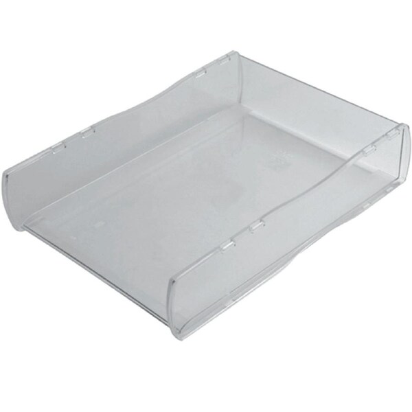 Esselte Nouveau Document Filing Tray Clear Stackable